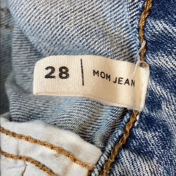 Pac Sun Acid Washed Mom Jeans - Picture 4 of 5